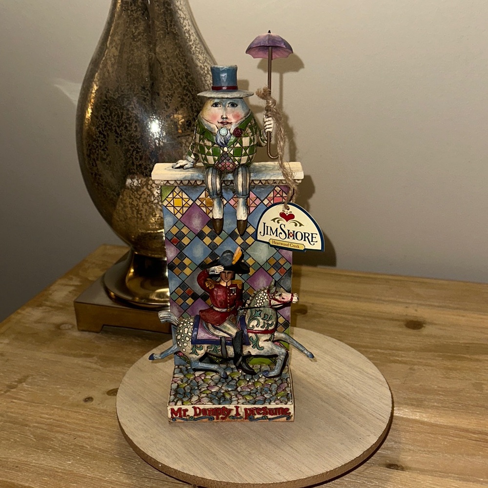 Jim Shore Humpty Dumpty Sculpture - NWT